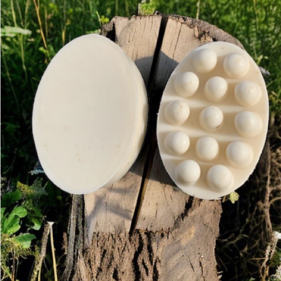 Handmade Soap - Oatmeal Honey & Milk Soap Bar - Picture 2 of 9